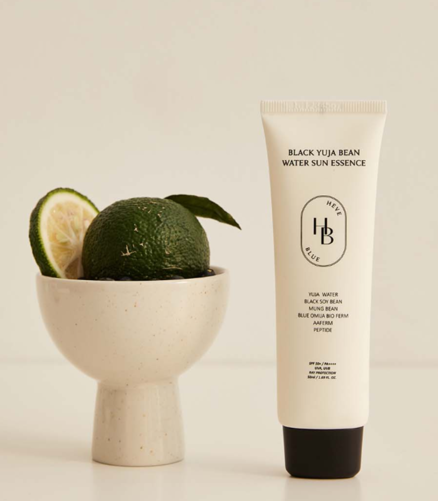 Black Yuja Bean Water Sun Essence