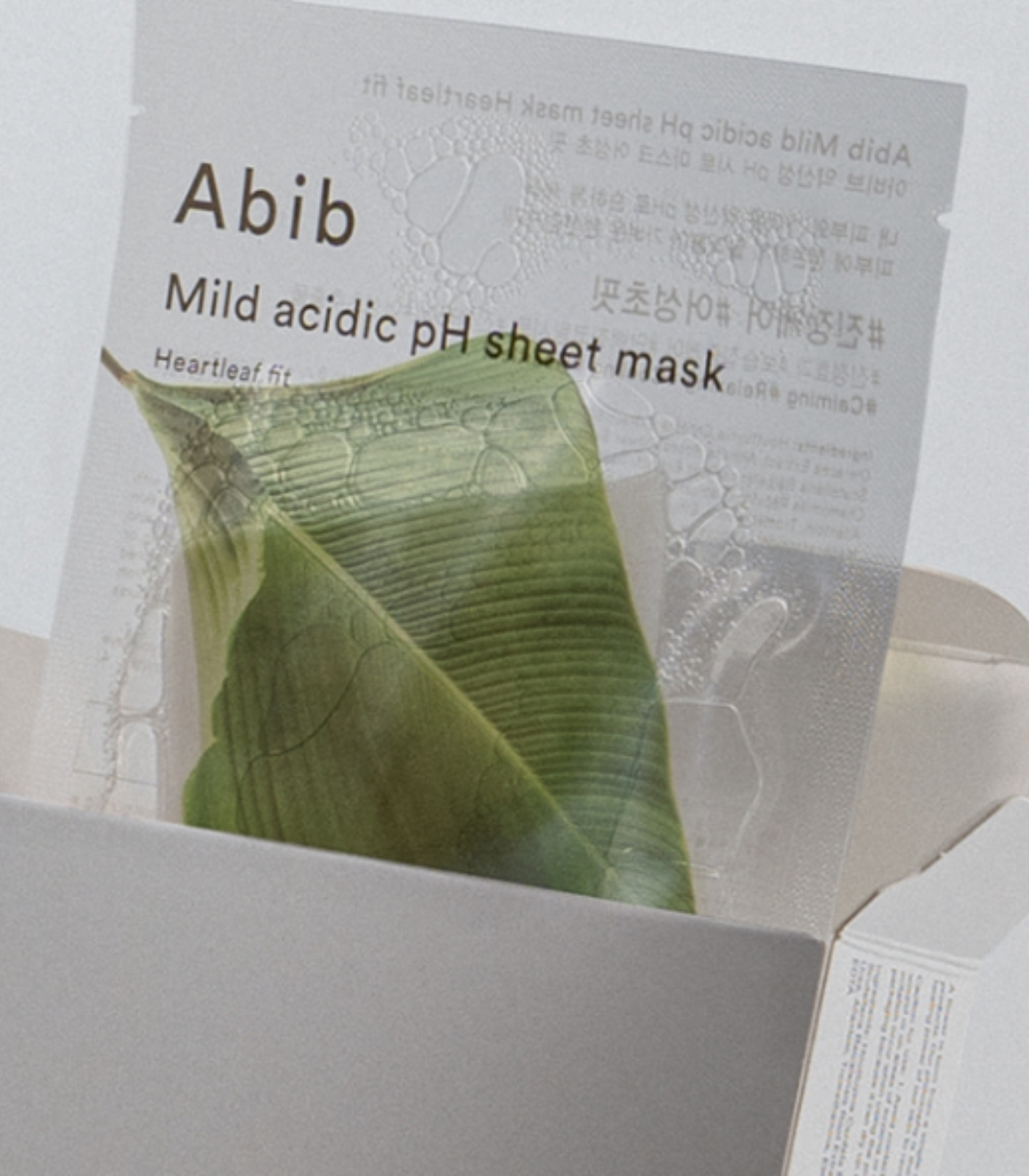 Mild Acidic pH Sheet Mask_Heartleaf Fit