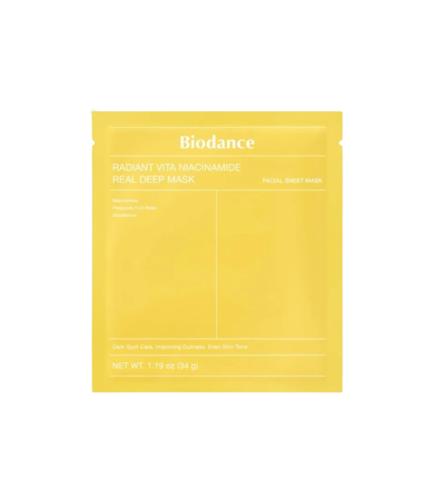 Radiant Vita Niacinamide Real Deep Mask