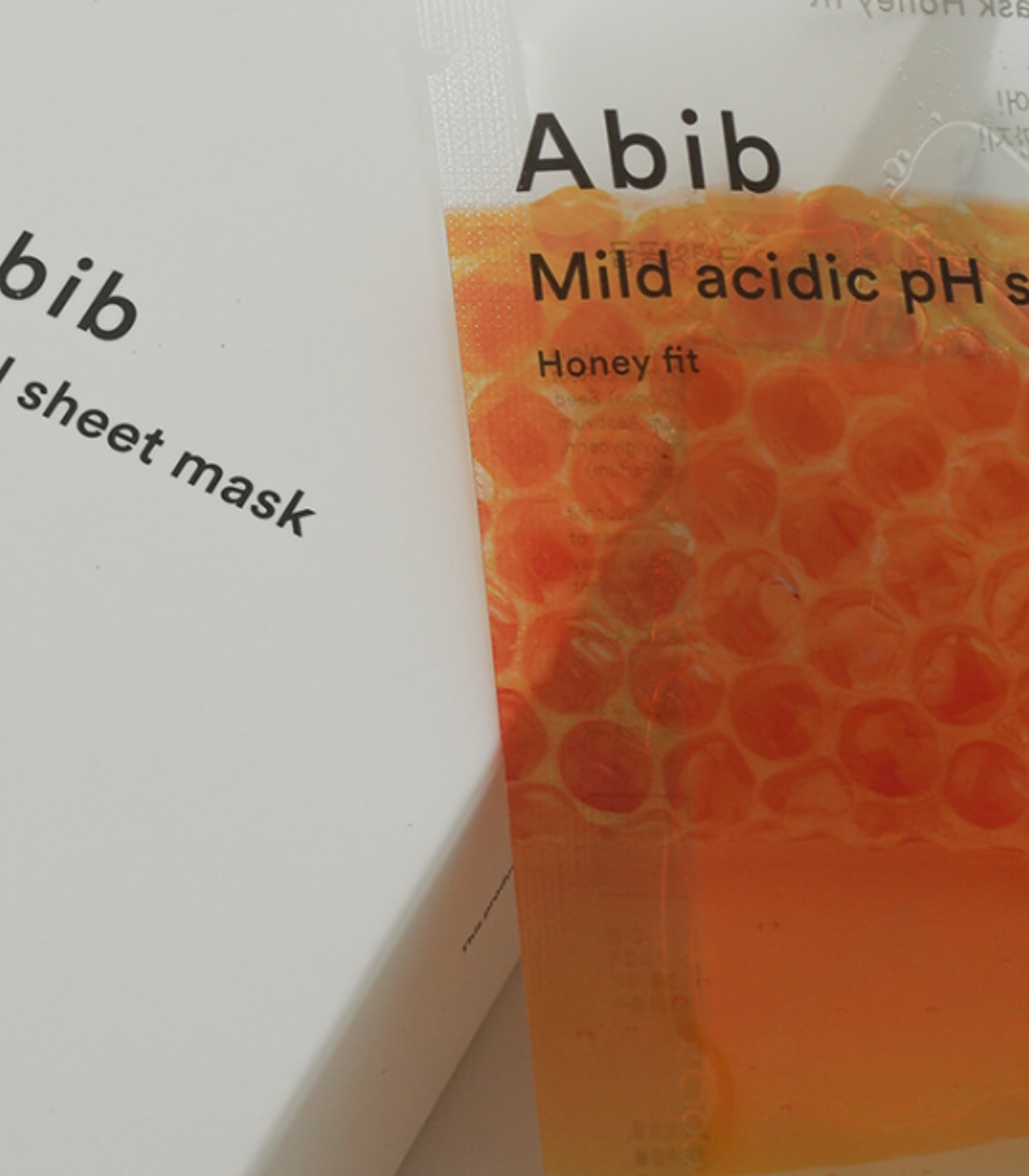 Mild Acidic pH Sheet Mask_Honey Fit