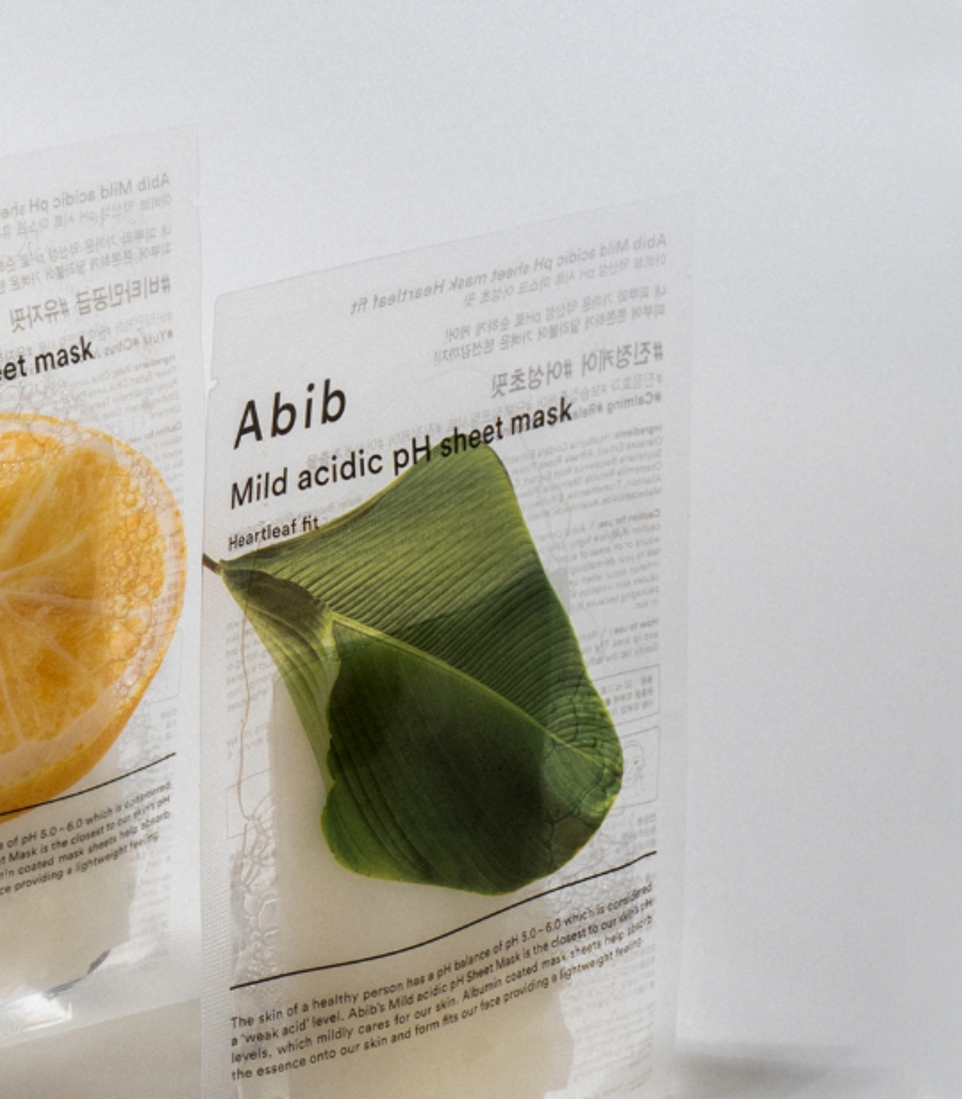 Mild Acidic pH Sheet Mask_Heartleaf Fit